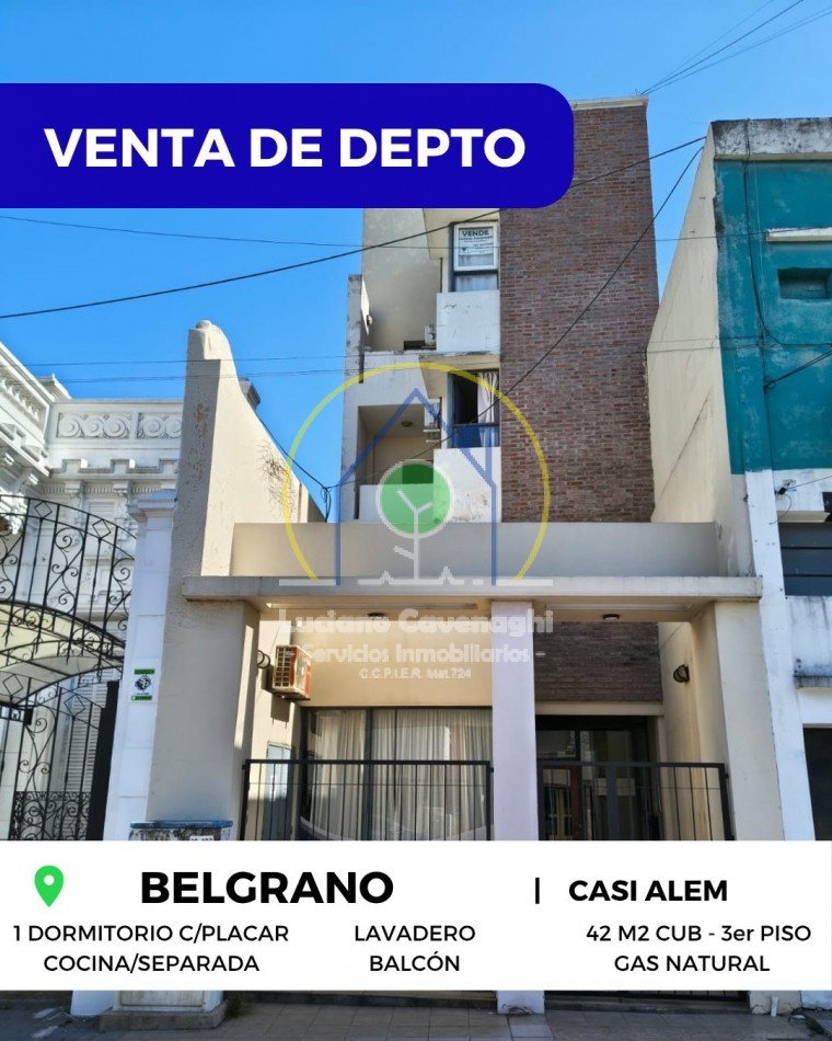 🏬 VENTA de DEPARTAMENTO CENTRICO - BELGRANO, PARANA 🏠
